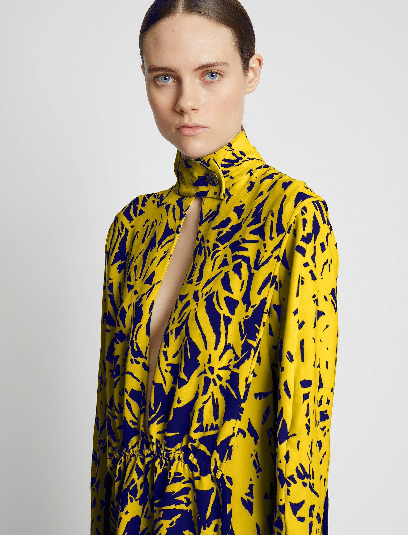 Dégradé Floral Long Sleeve Dress #3
