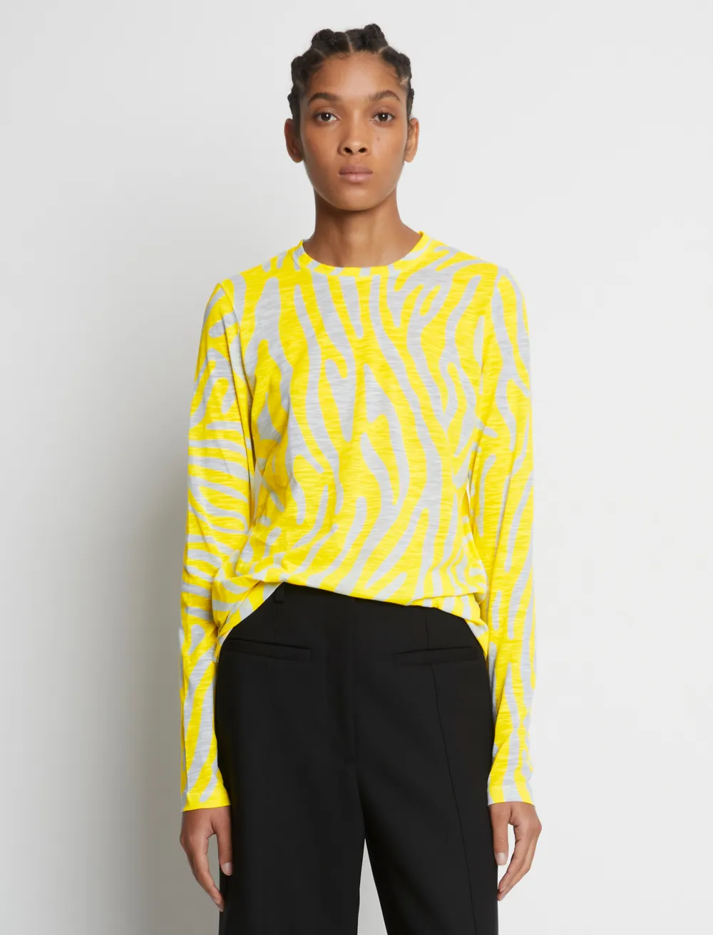 printed long sleeve t shirt