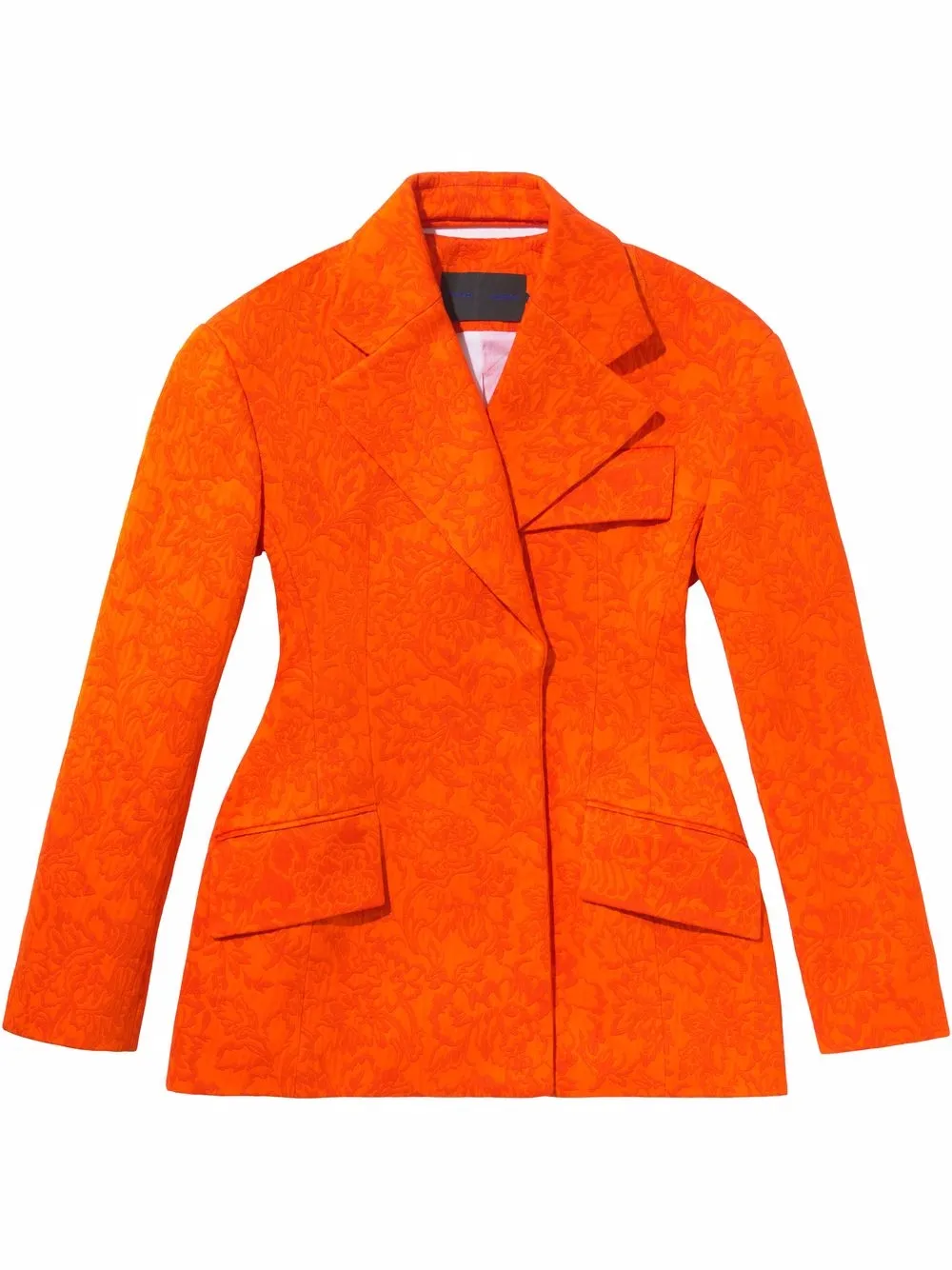 

Proenza Schouler blazer con motivos florales en jacquard - ORANGE