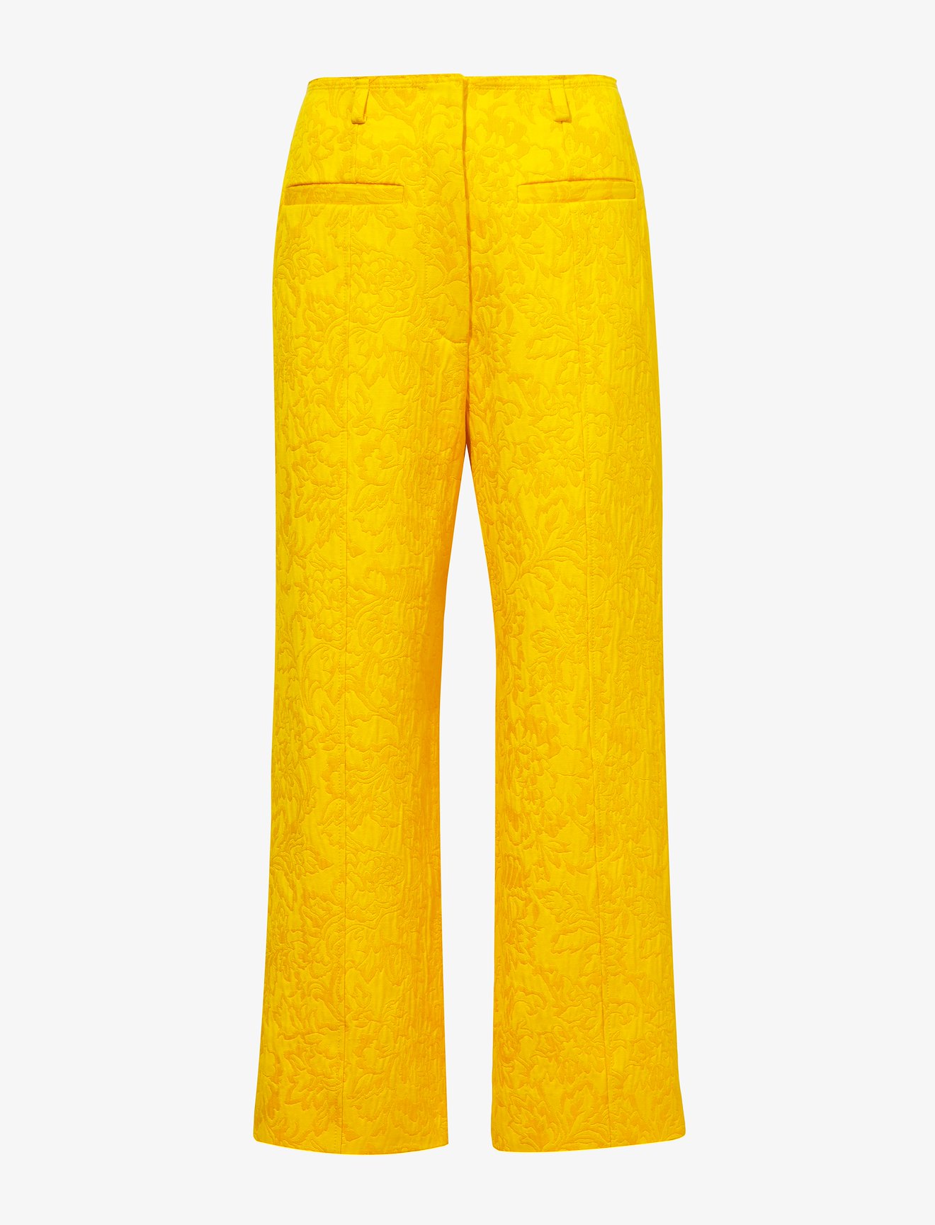 Floral Jacquard Pants #4
