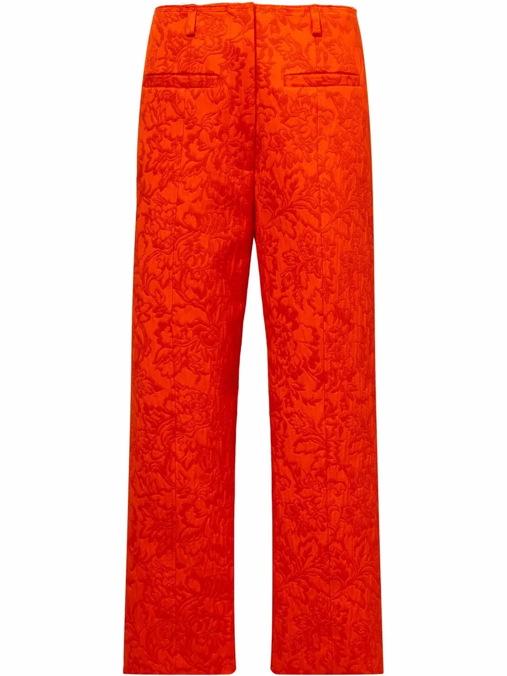 

Proenza Schouler floral jacquard trousers - ORANGE