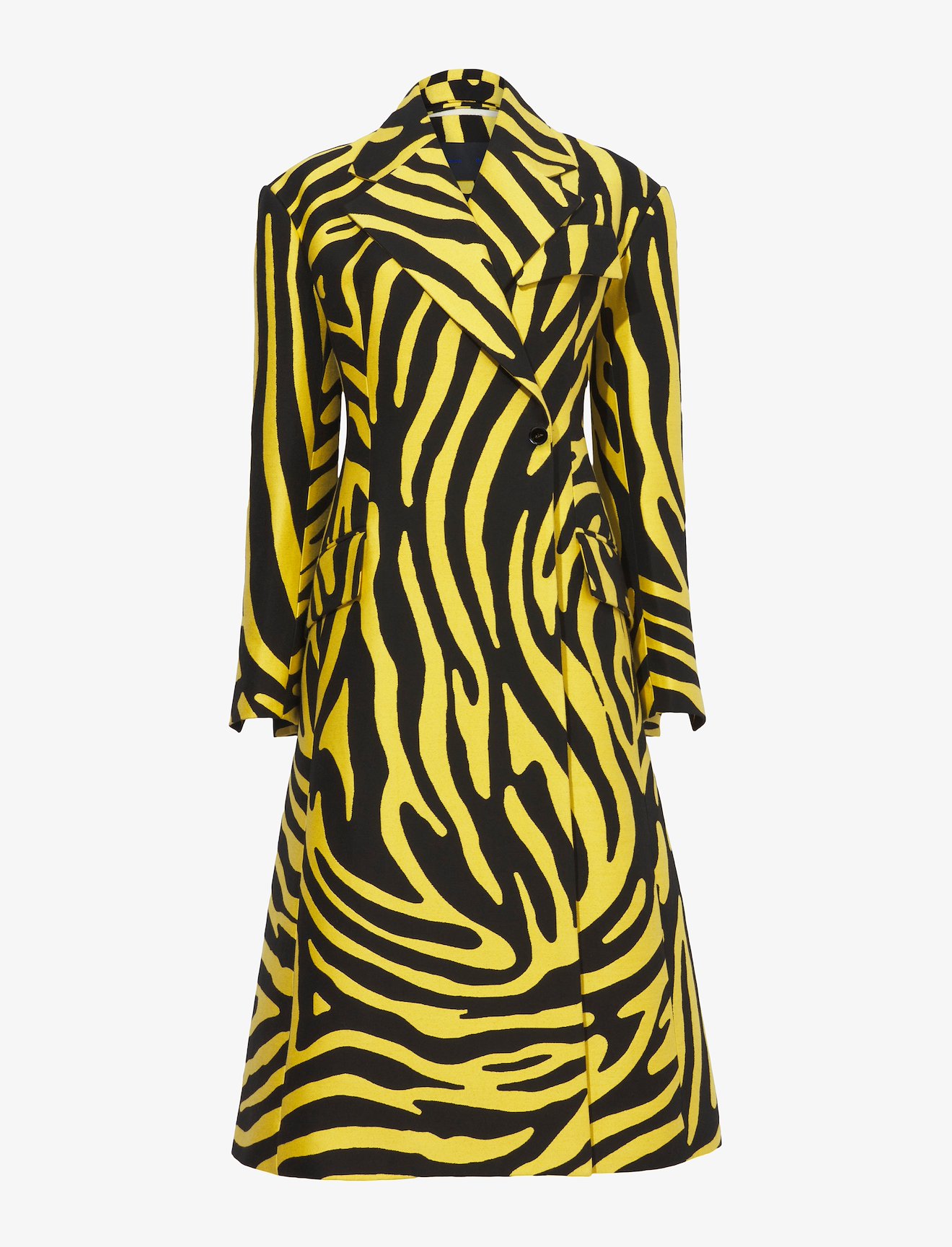 Zebra Cotton Jacquard Coat #4