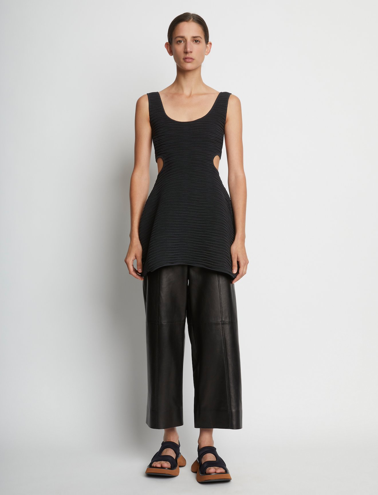 Cloque Knit Tank #1