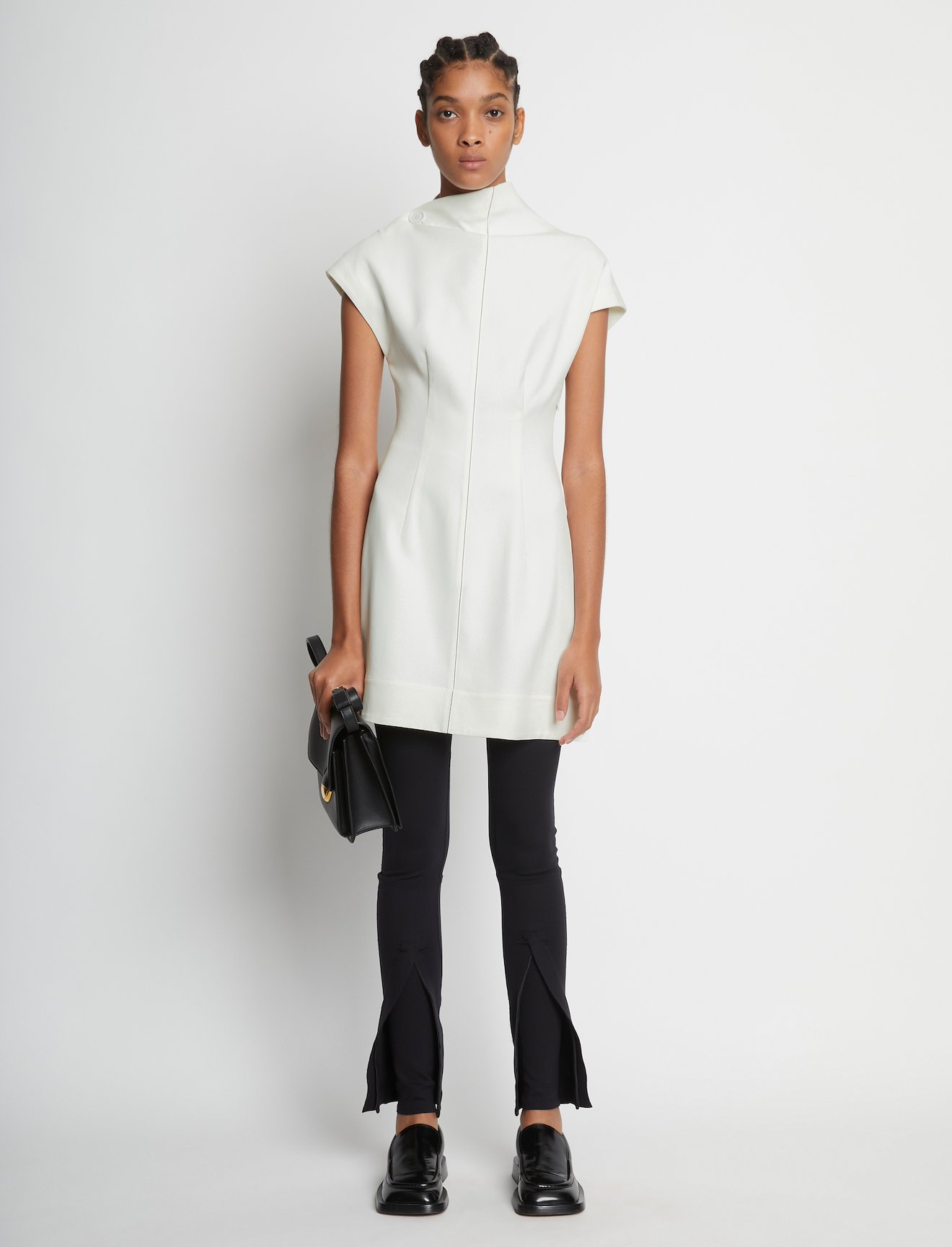 Matte Viscose Crepe Sleeveless Top #1