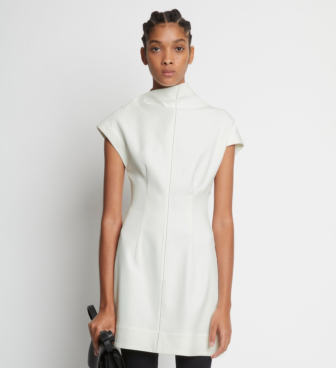 Matte Viscose Crepe Sleeveless Top