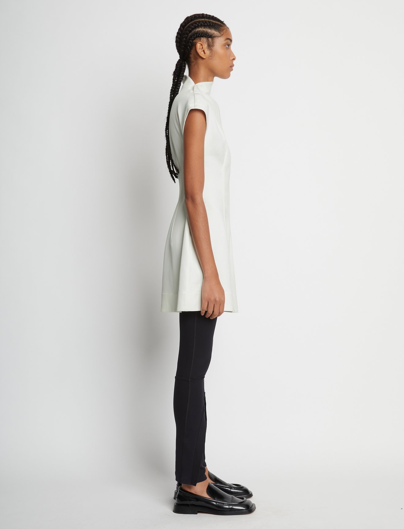 Matte Viscose Crepe Sleeveless Top #2