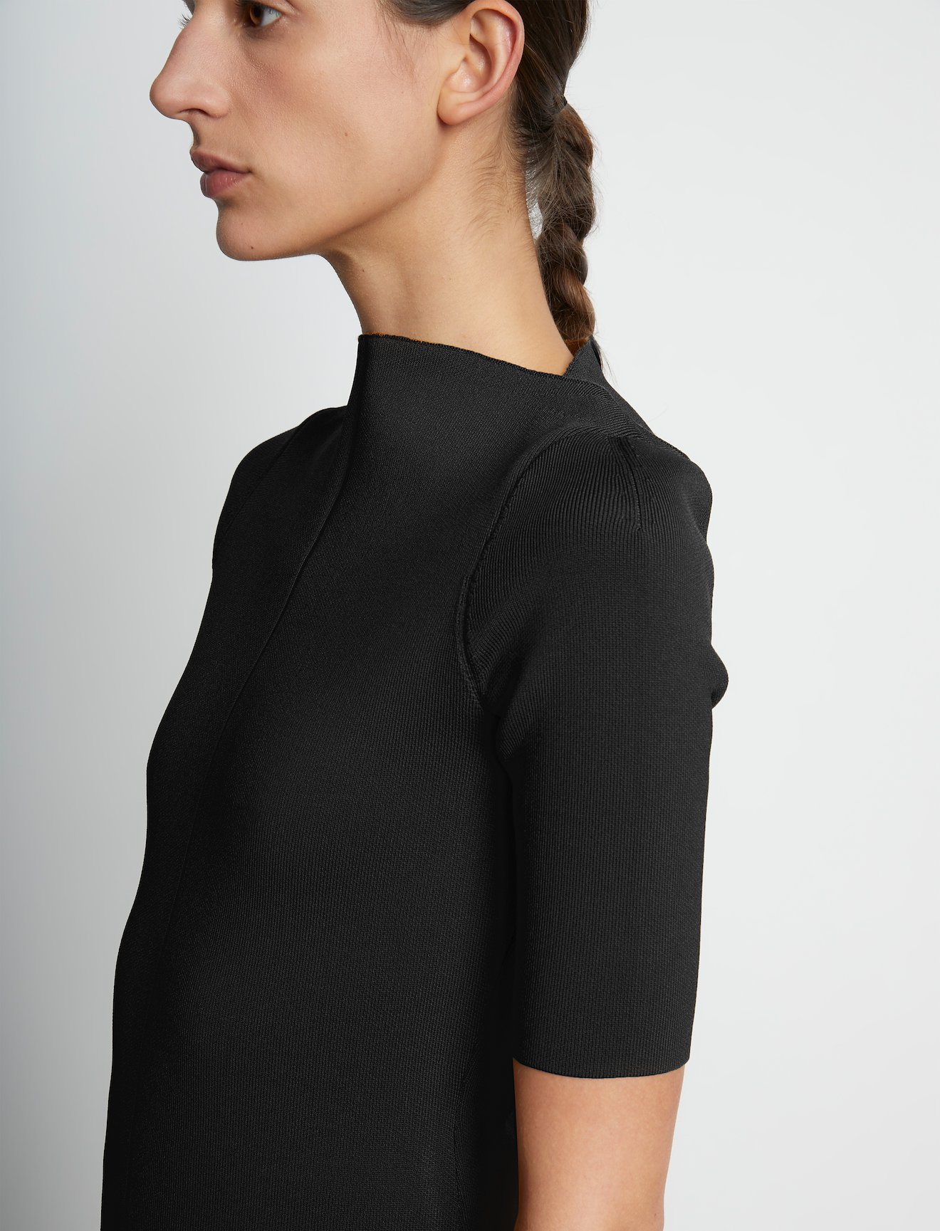 Compact Viscose Knit Top #4