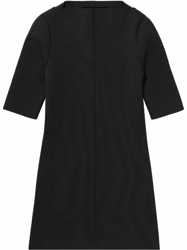 Proenza Schouler Mock Neck Knitted Top in Black