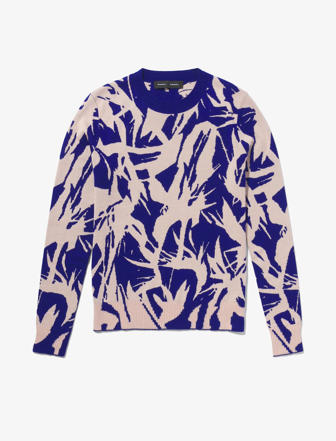 Floral Silk Jacquard Sweater #5