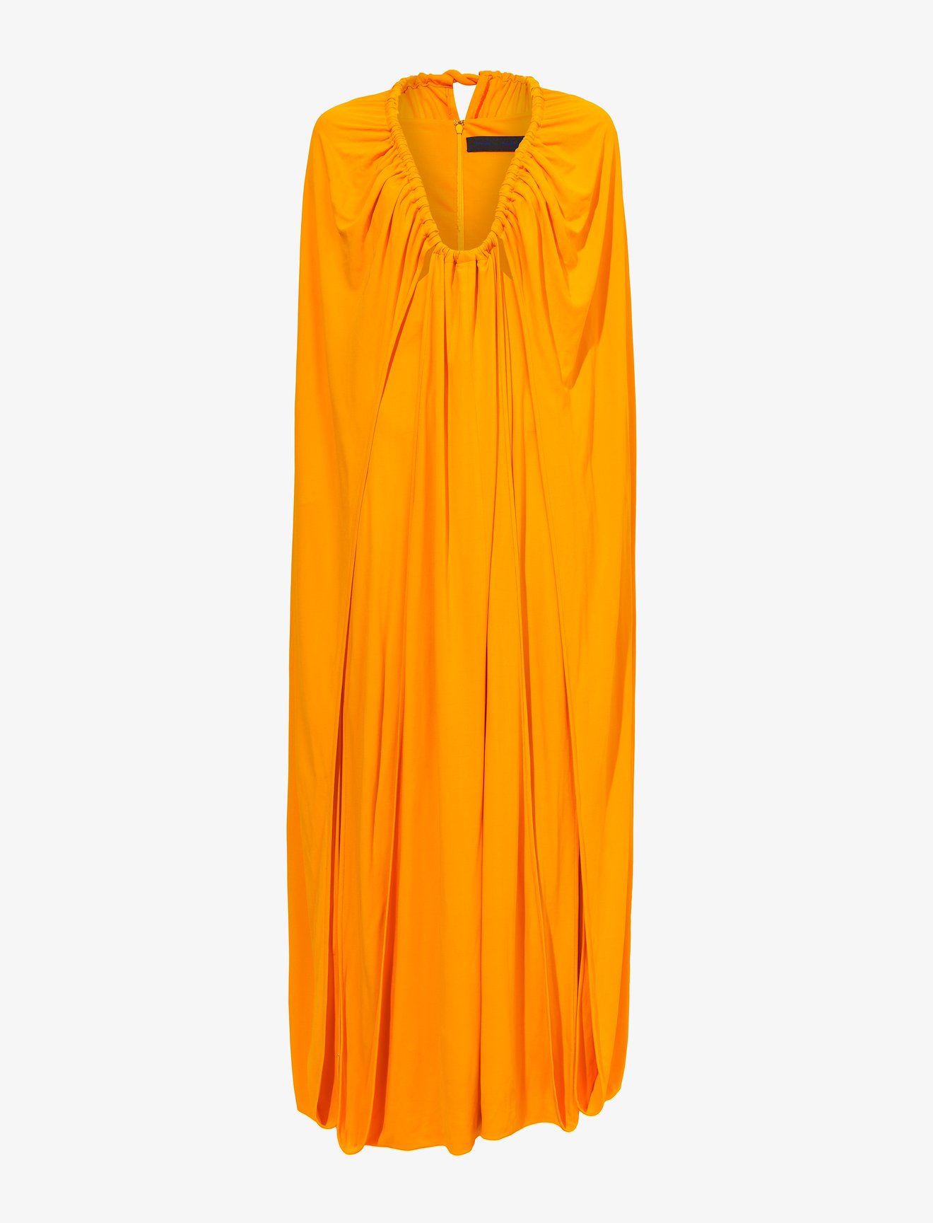 Matte Jersey Cape Dress #4