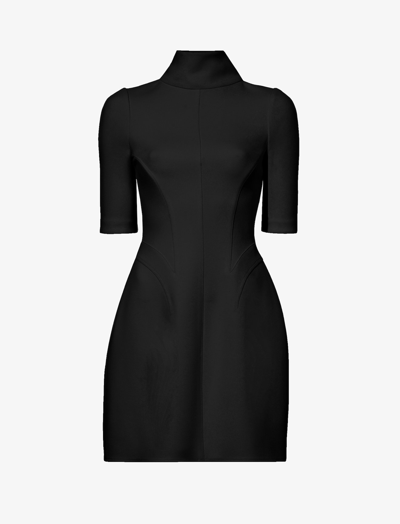 Bi-Stretch Crepe Sculpted Dress #4