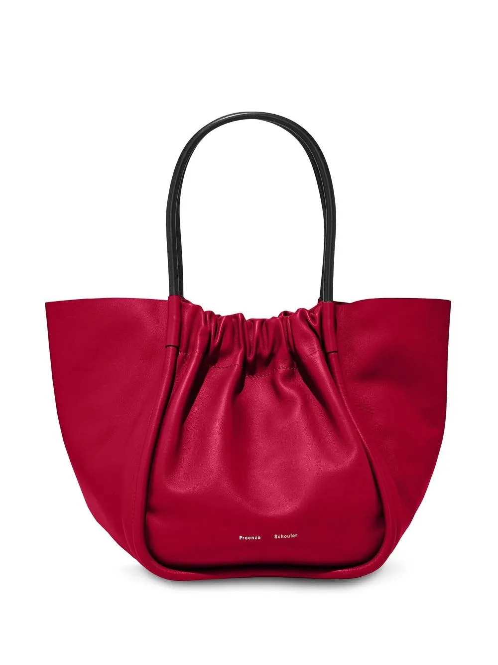 

Proenza Schouler ruched leather tote bag - Red