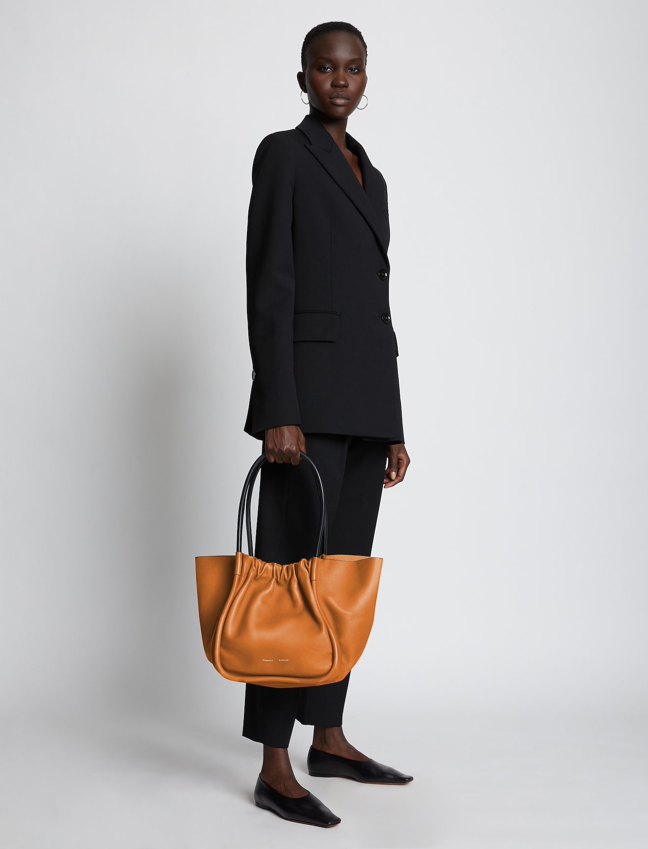Large Ruched Tote #2