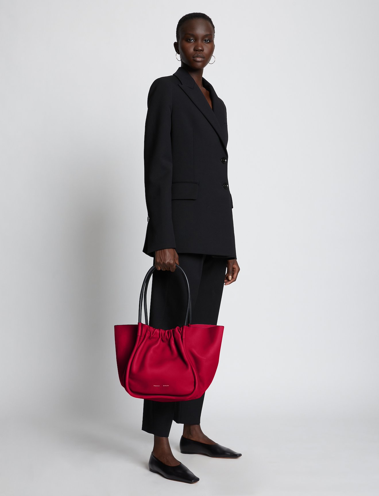 Large Ruched Tote #2