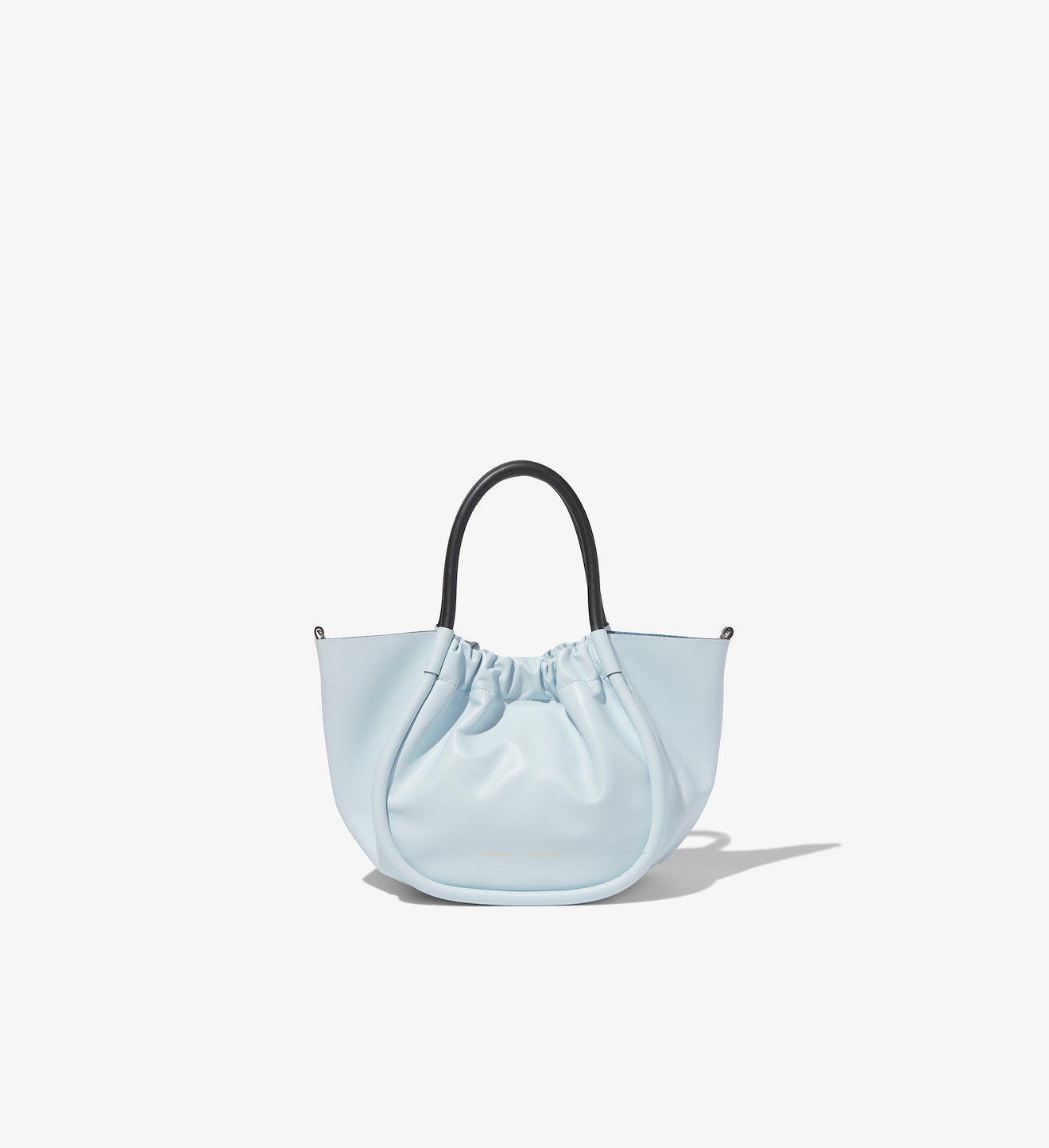 Small Ruched Crossbody Tote