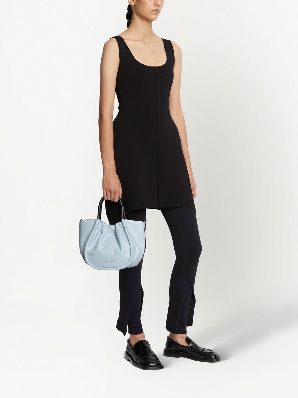 Proenza Schouler Shopper met ruches - Blauw