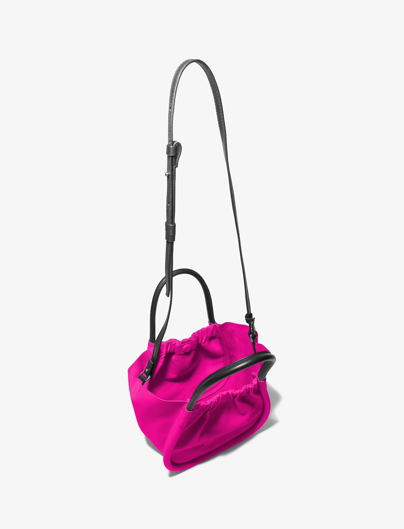 Small Ruched Crossbody Tote #4