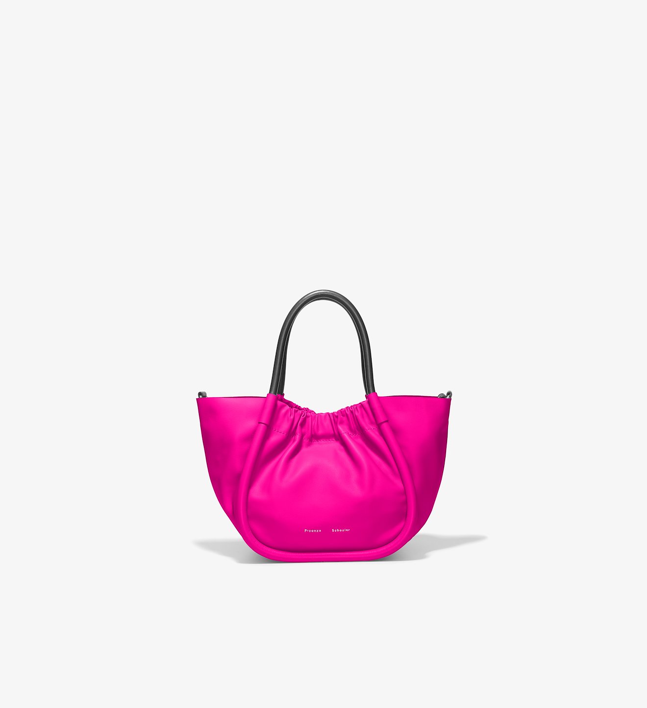 Small Ruched Crossbody Tote