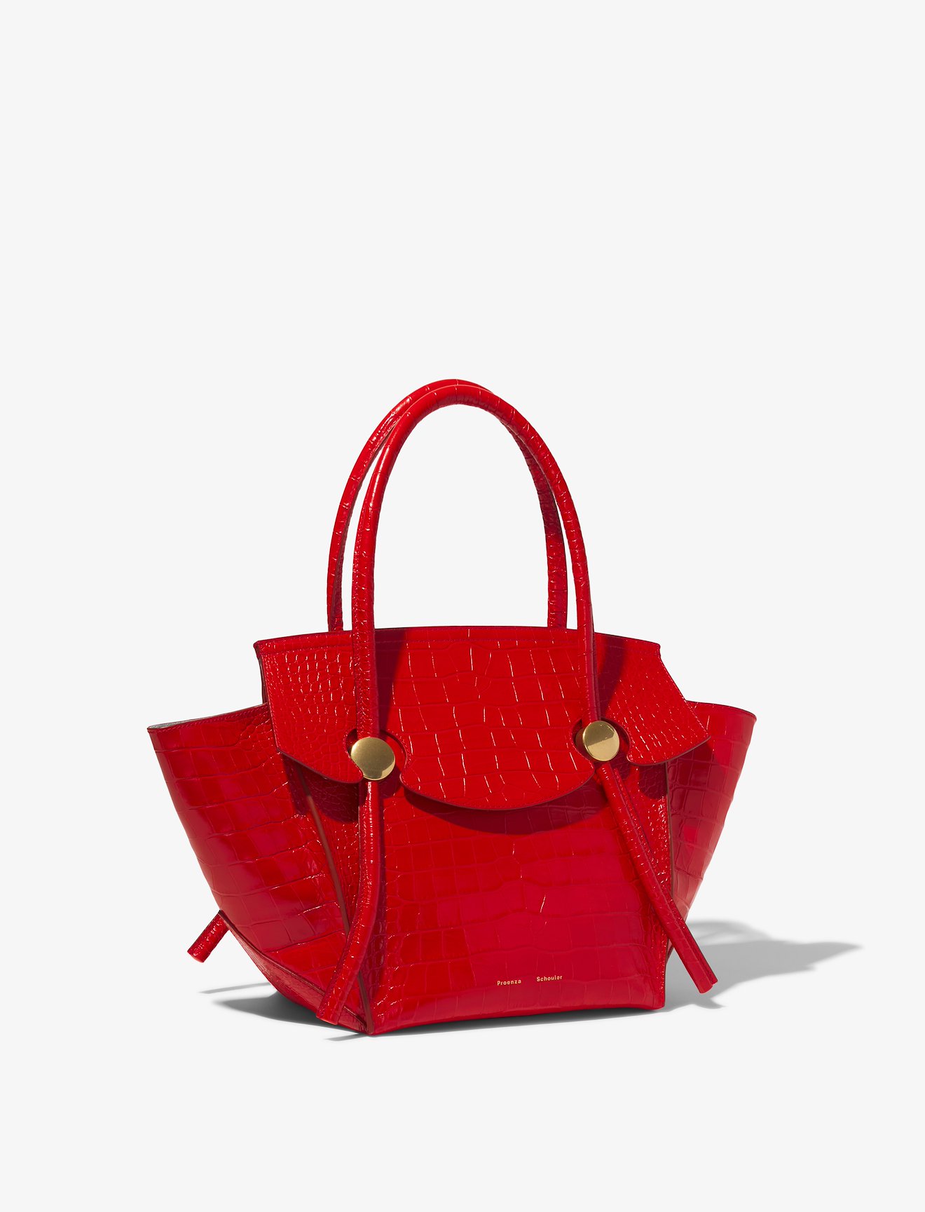Embossed Croc Pipe Bag #1