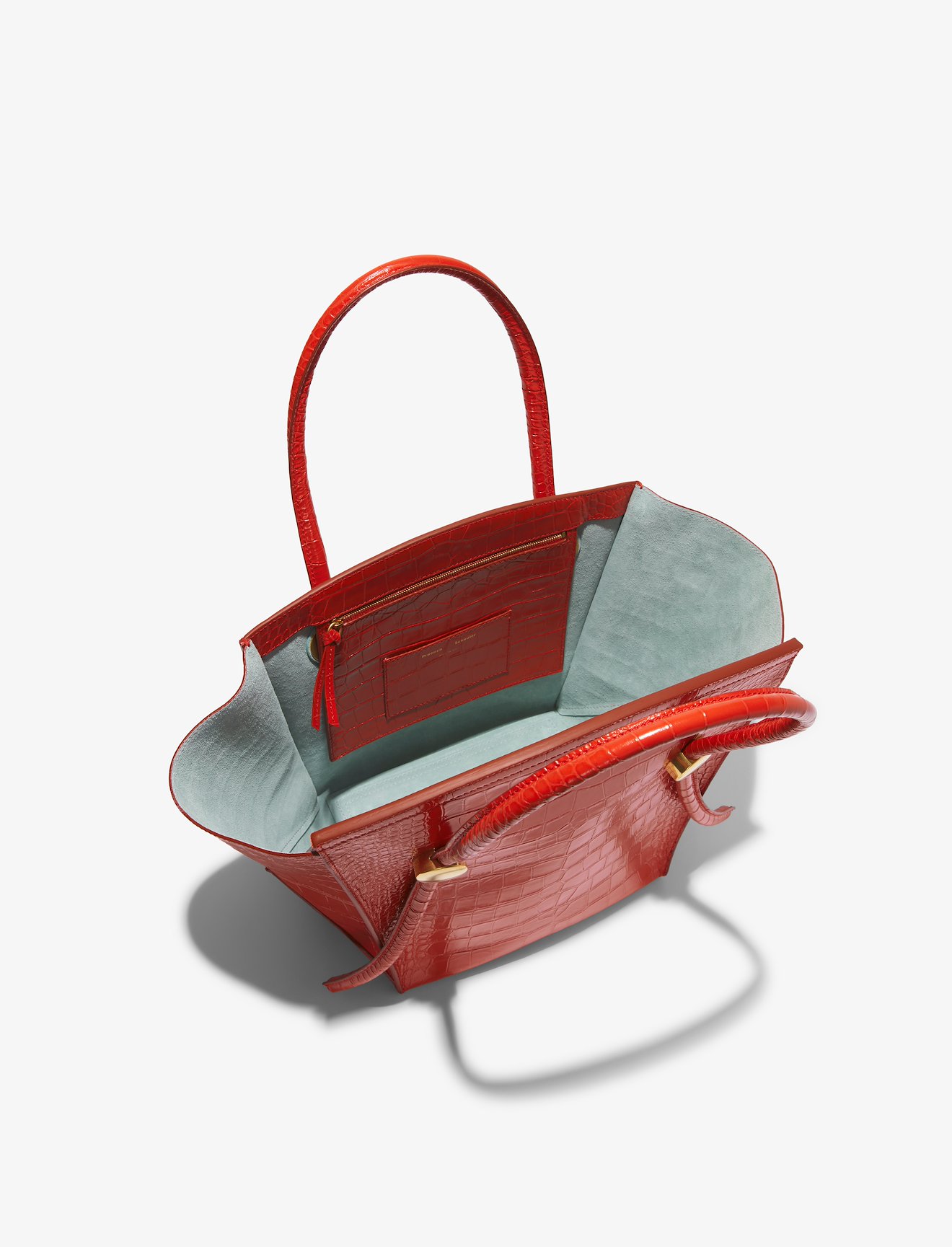 Embossed Croc Pipe Bag #4