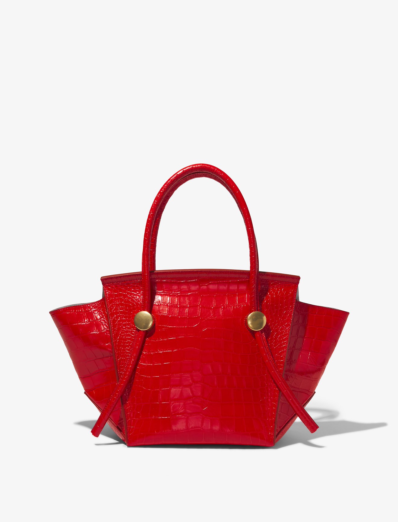 Embossed Croc Pipe Bag #3