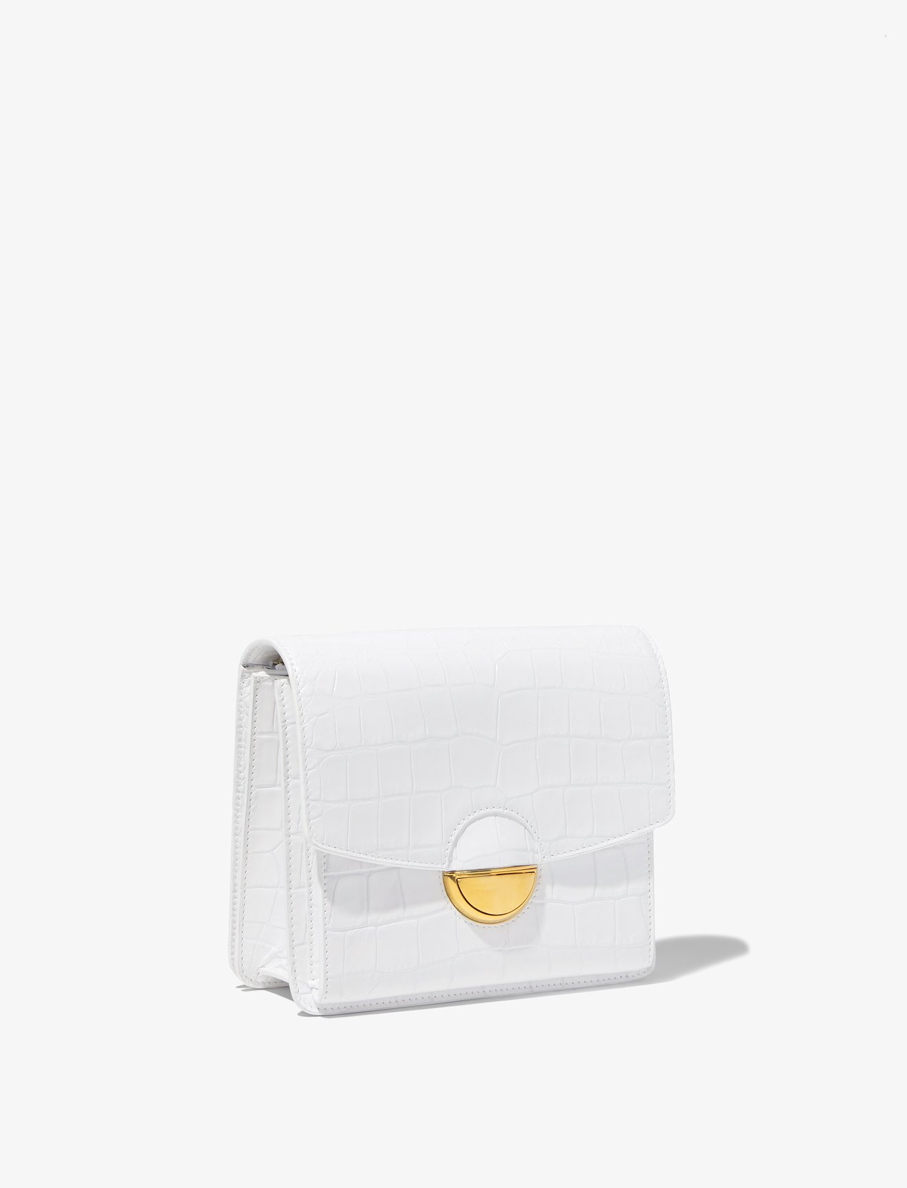 Embossed Croc Dia Day Bag #1