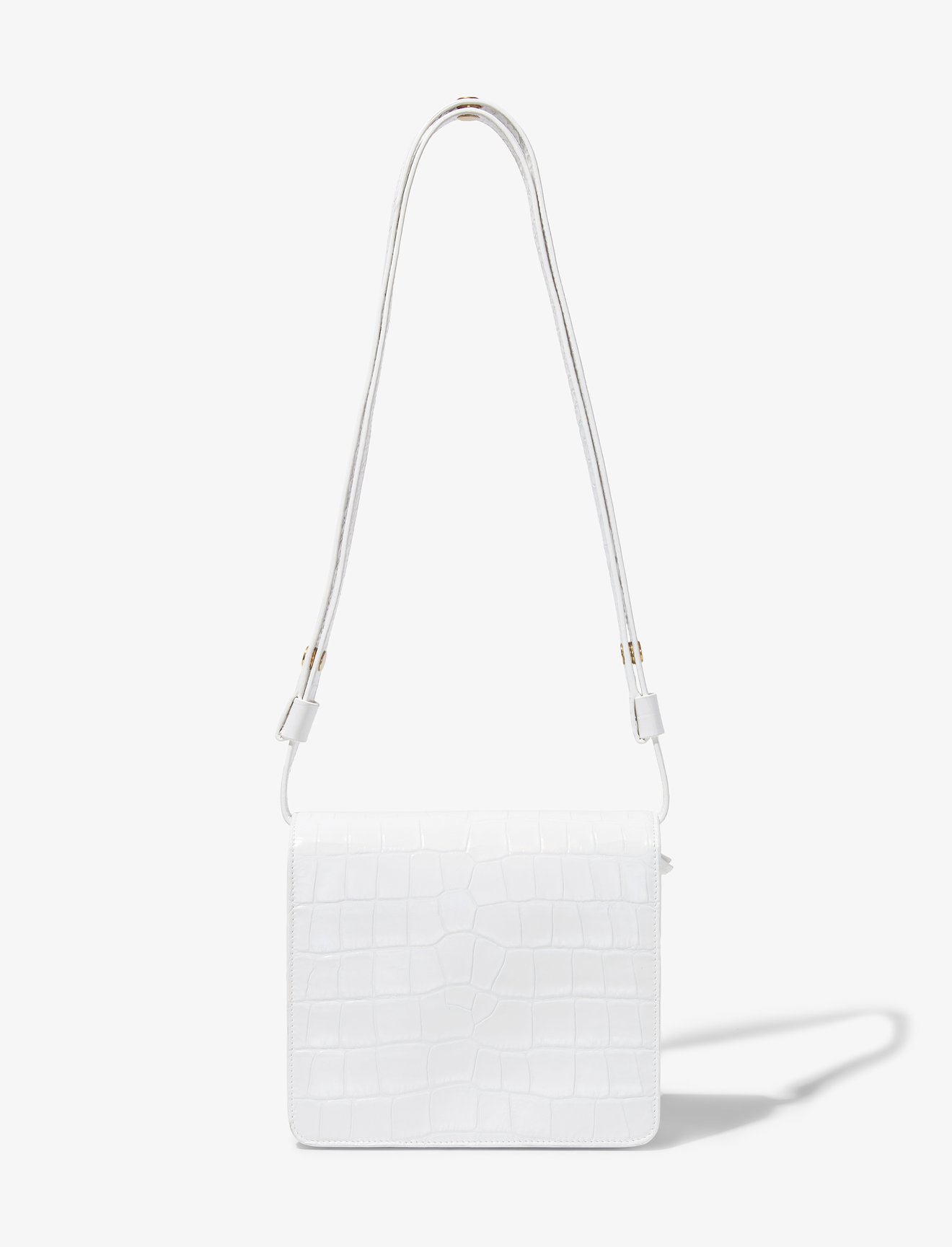 Embossed Croc Dia Day Bag #3