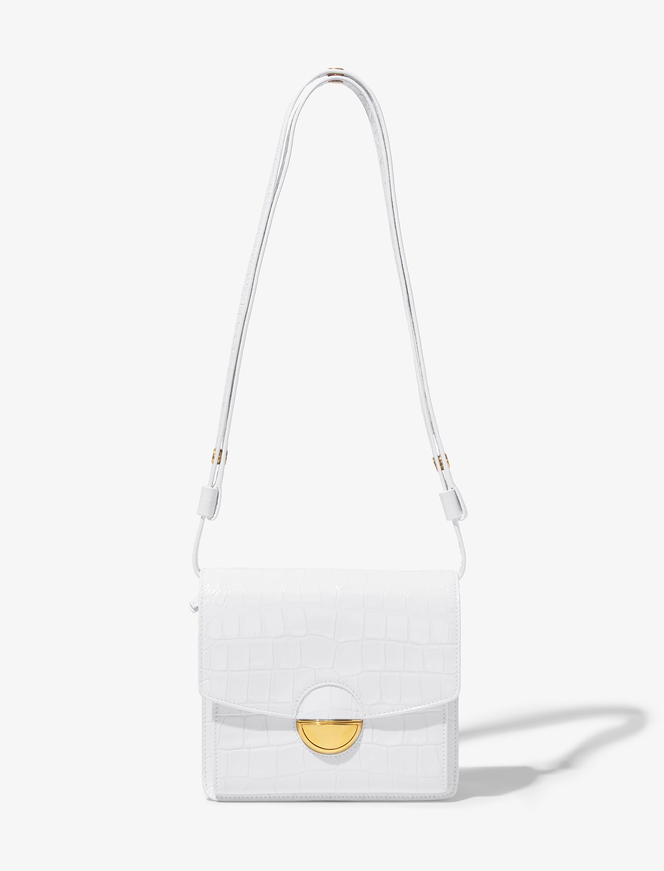 Embossed Croc Dia Day Bag #5