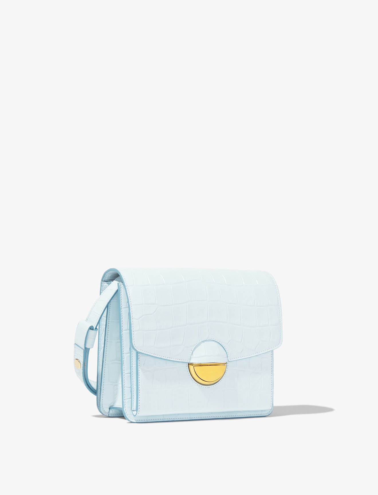 Embossed Croc Dia Day Bag #1