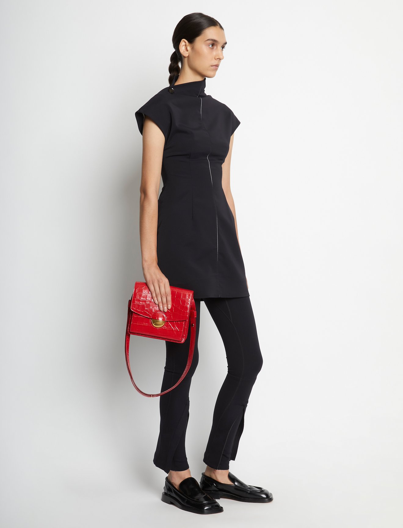Embossed Croc Dia Day Bag #5