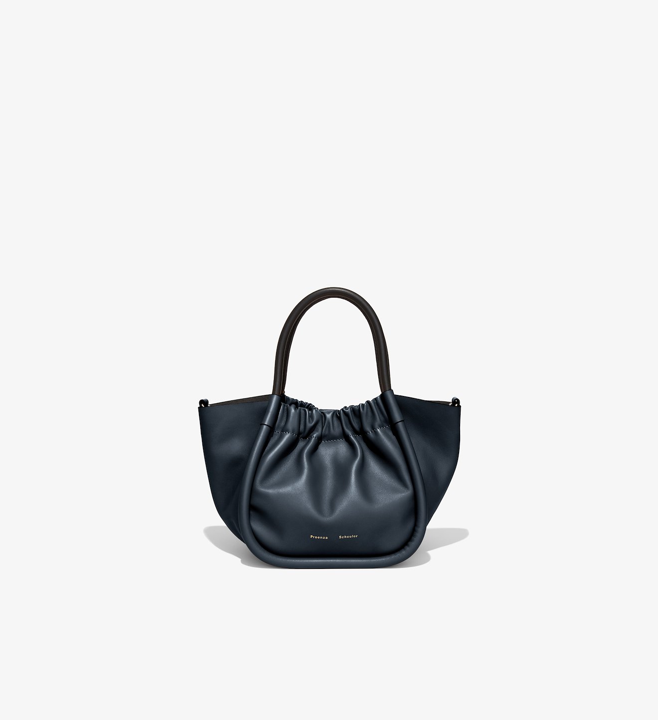 Small Ruched Crossbody Tote