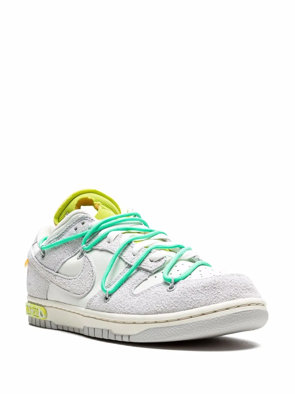 Shop Nike Dunk Low "lot 14" Sneakers In White