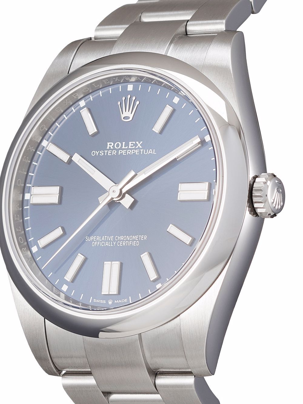 фото Rolex наручные часы oyster perpetual pre-owned 41 мм 2021-го года