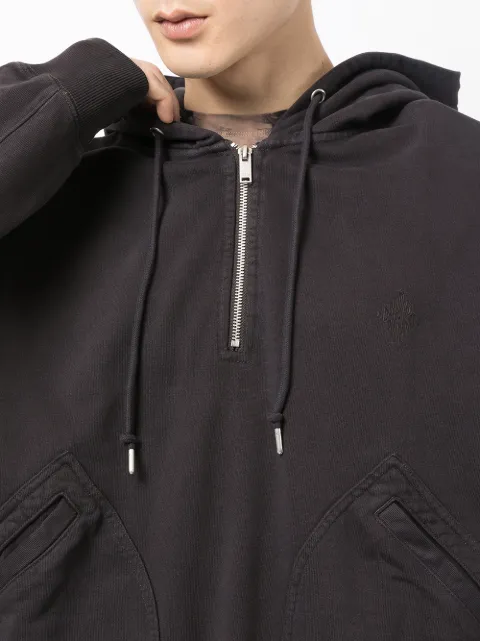 burberry claredon moletom com capuz