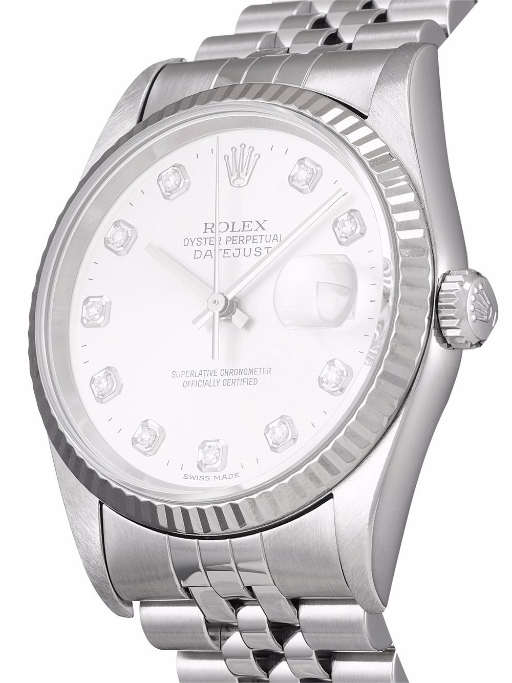 фото Rolex наручные часы datejust pre-owned 36 мм 1997-го года