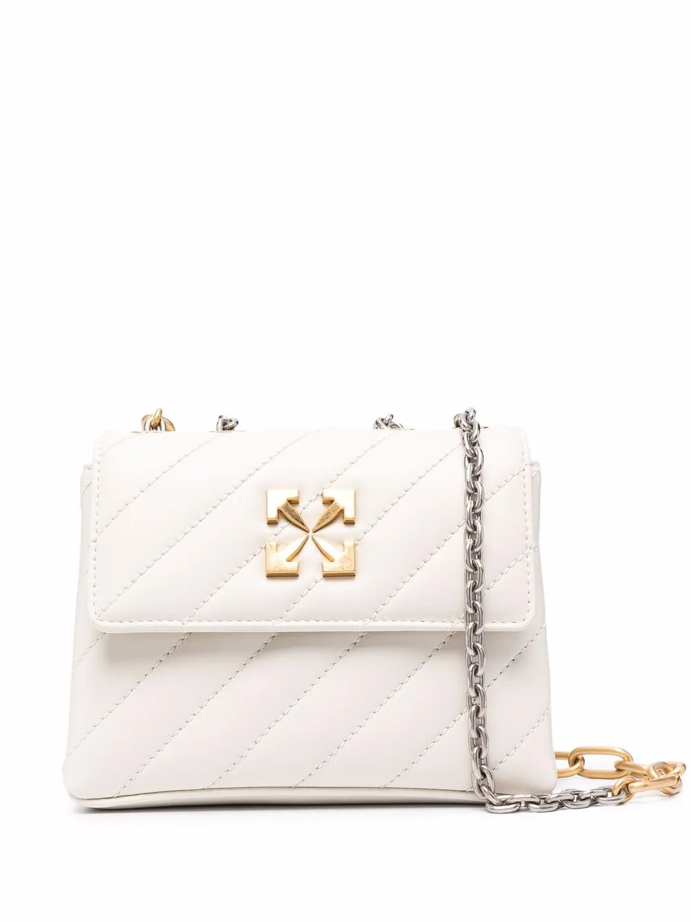 

Off-White bolsa de hombro Jackhammer pequeña - Blanco