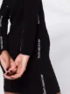 Alexander Wang intarsia-knit logo long-sleeve dress