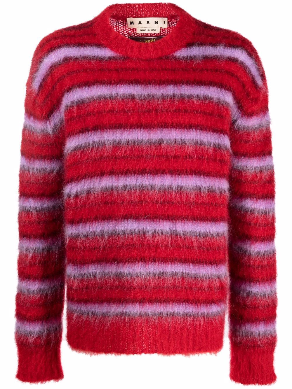 фото Marni striped knitted jumper