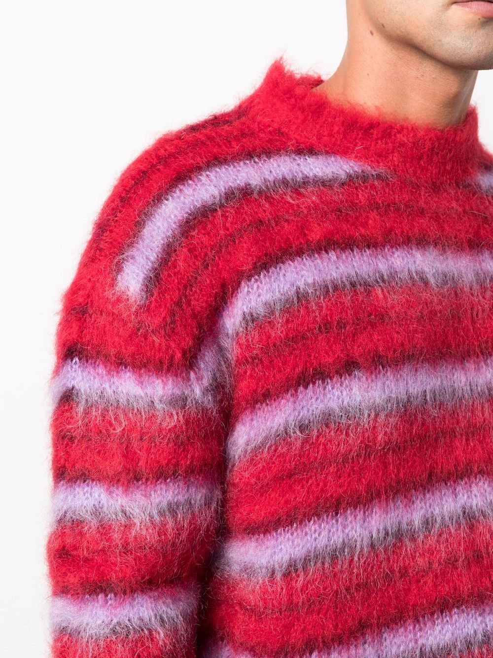 фото Marni striped knitted jumper