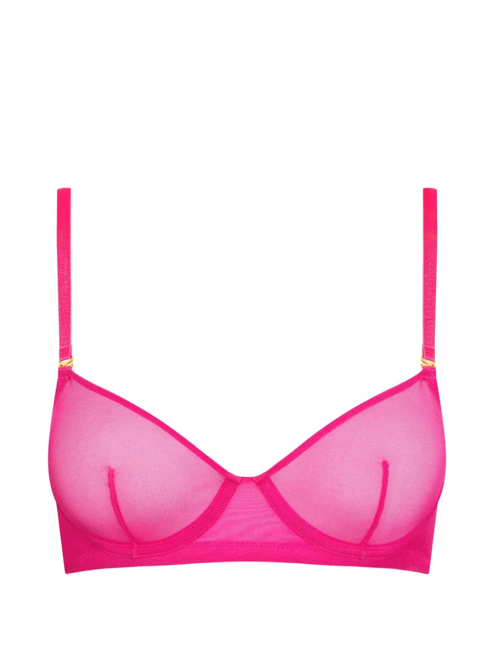 Maison Close Corps à Corps Neon sheer balconette bra
