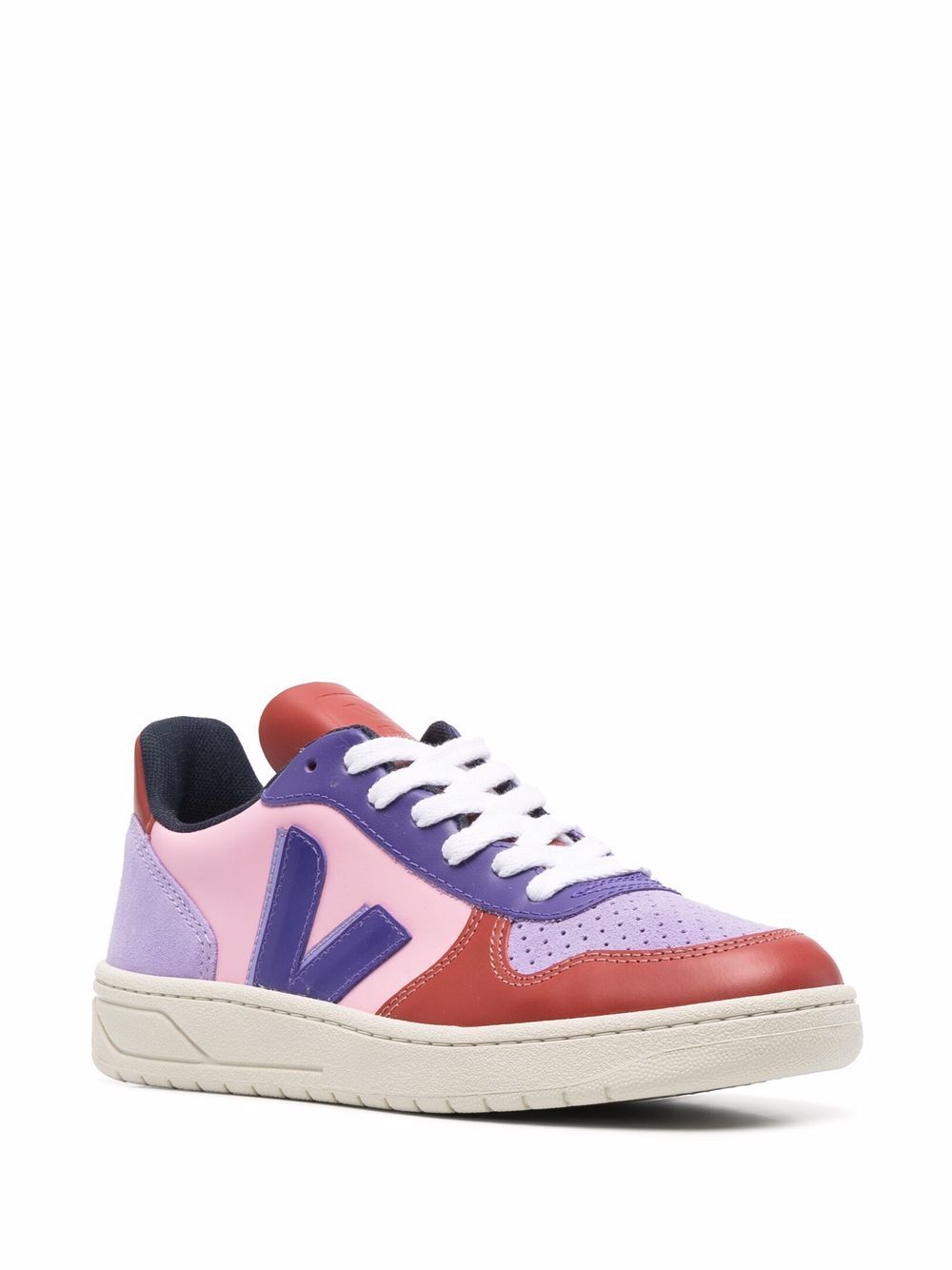 фото Veja x make my lemonade v-10 colour-block sneakers