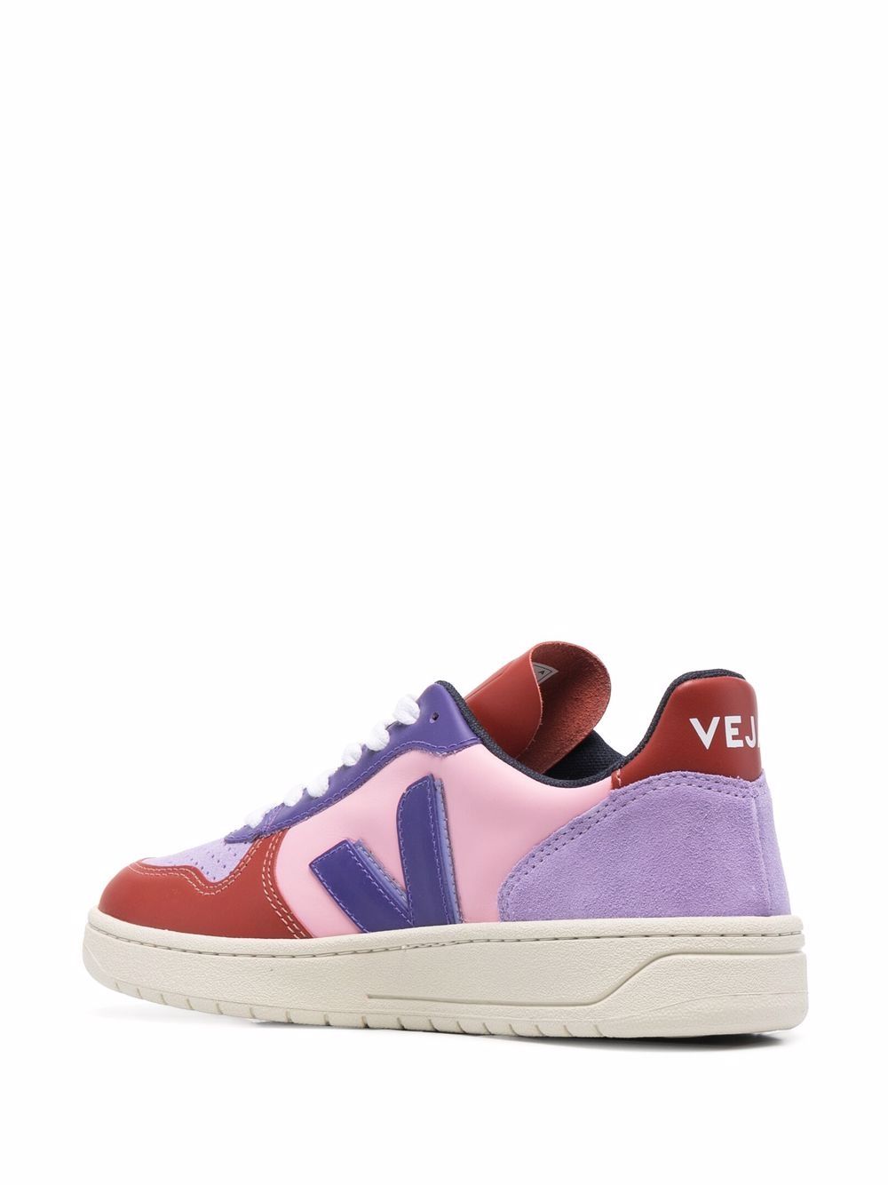 фото Veja x make my lemonade v-10 colour-block sneakers