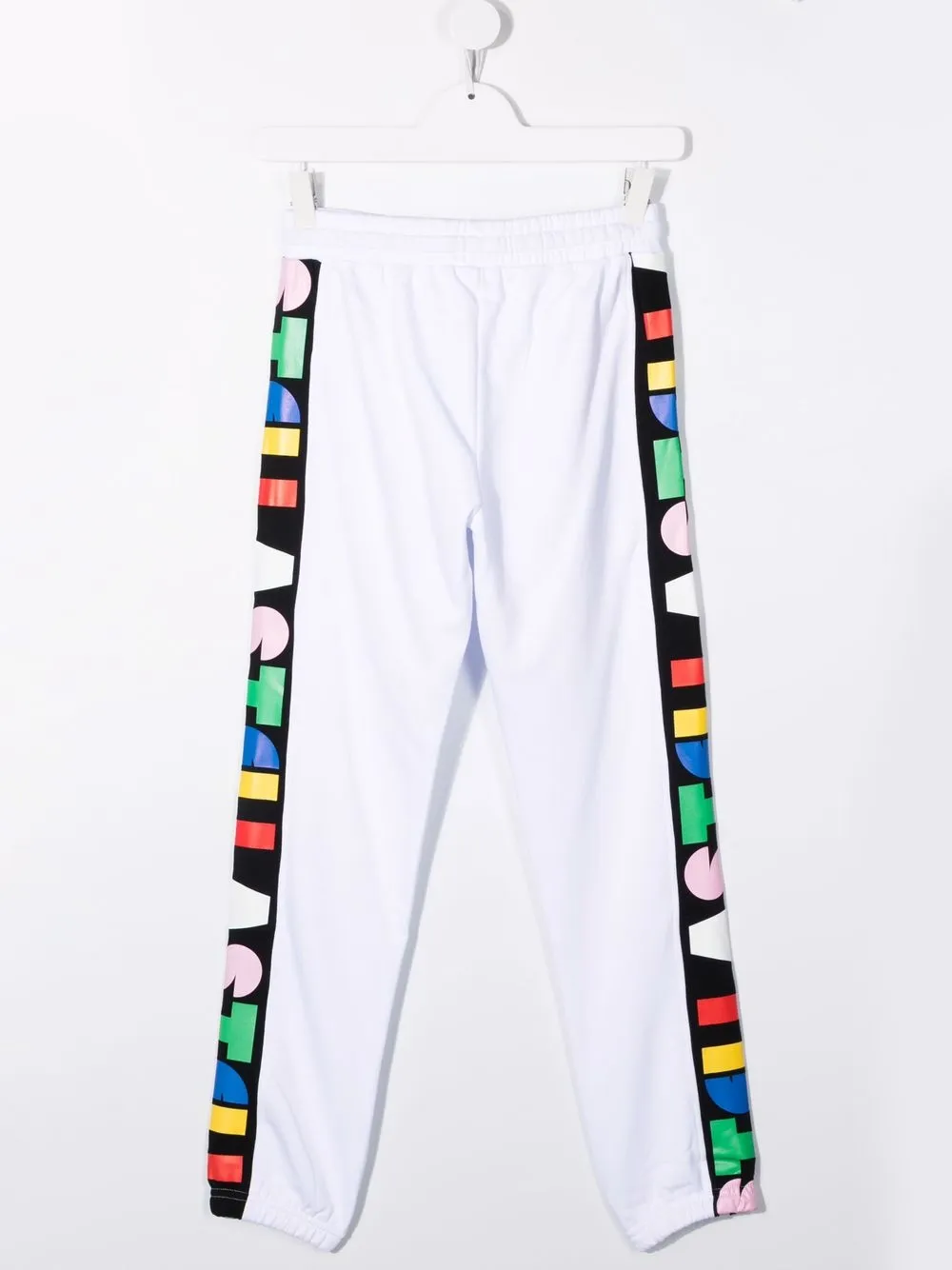 фото Stella mccartney kids спортивные брюки с кулиской и логотипом