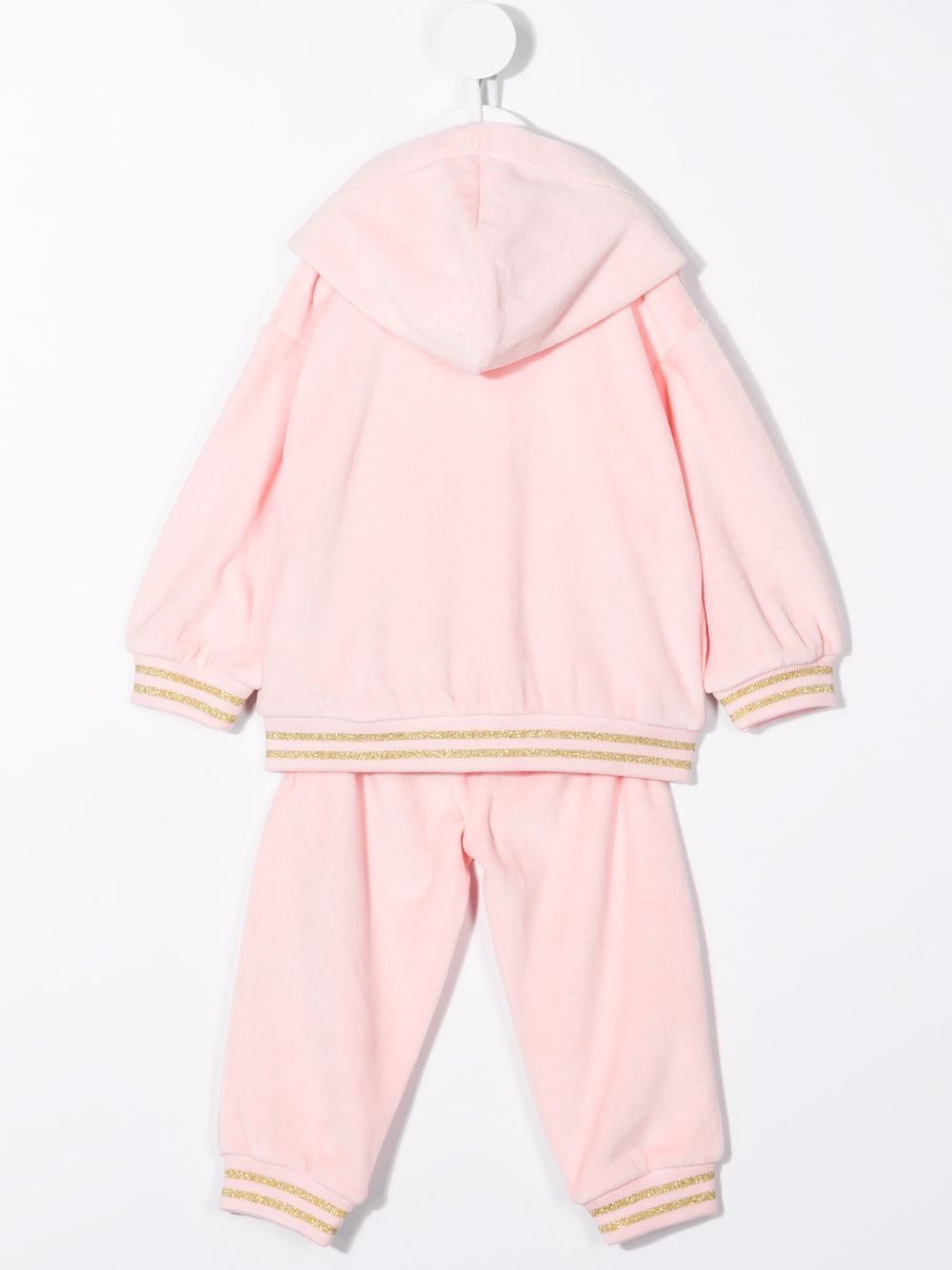 фото Moschino kids спортивный костюм с нашивкой teddy bear