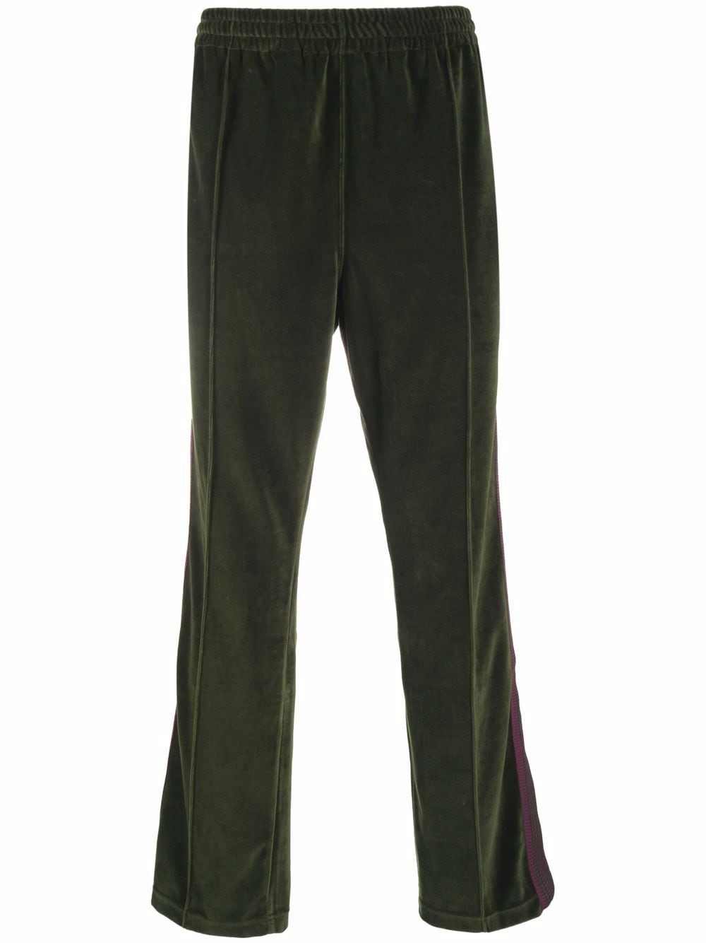 Needles side-stripe Velour Track Pants - Farfetch