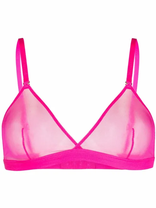 Brassière triangle à effet de transparence - Maison Close - Modalova