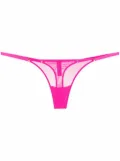 Maison Close hot pink mini string