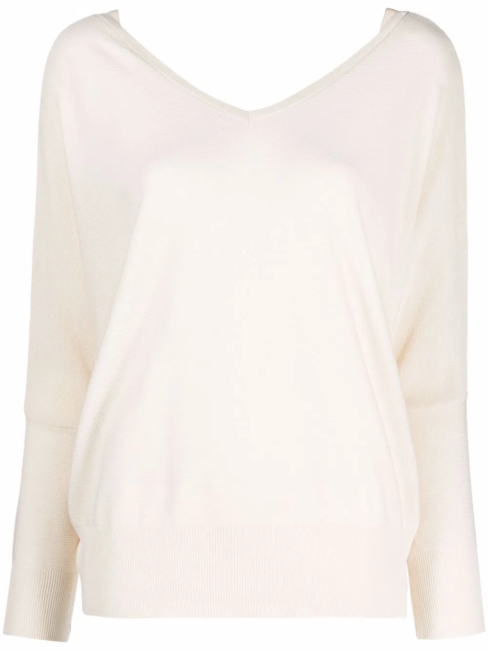 

Ba&Sh oversized draped jumper - Neutrals