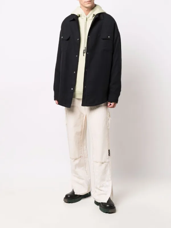 424 Fairfax long-sleeve Shirt Jacket - Farfetch