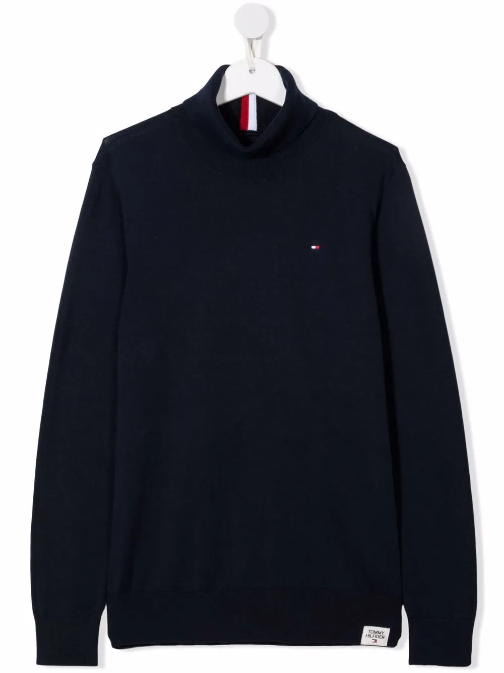 tommyhilfigerjuniorteenlogoprinttshirt红色